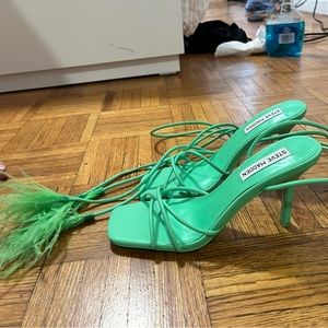 Steve Madden green heels